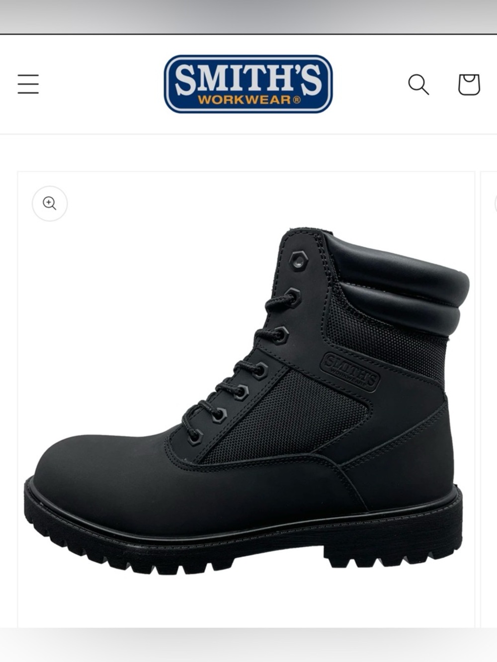 Smith's Work Wear 6" High Hiker Boot Mens Style